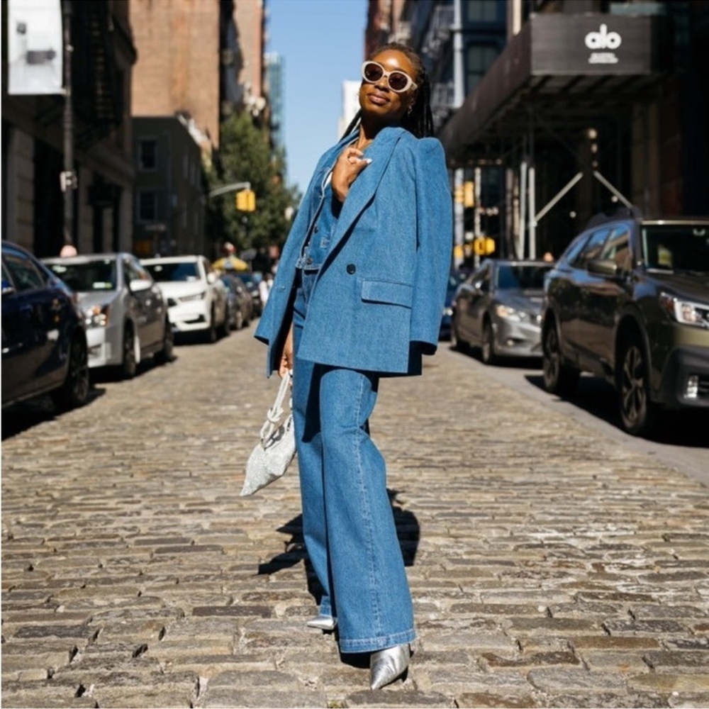 Mavi Silvia Denim Blazer/Jacket - Picture 2 of 16